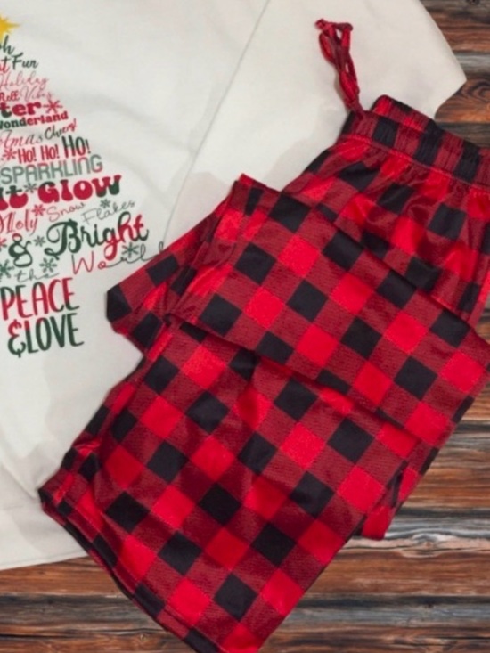 Pants - Red Buffalo Plaid Lounge Pants NEW